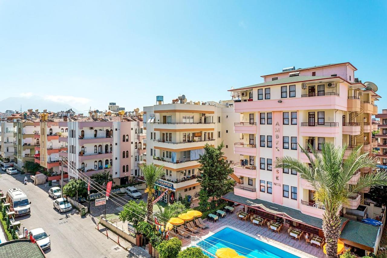 Amber-Rose Apart Hotel Аланя Екстериор снимка