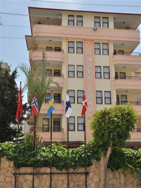 Amber-Rose Apart Hotel Аланя Екстериор снимка